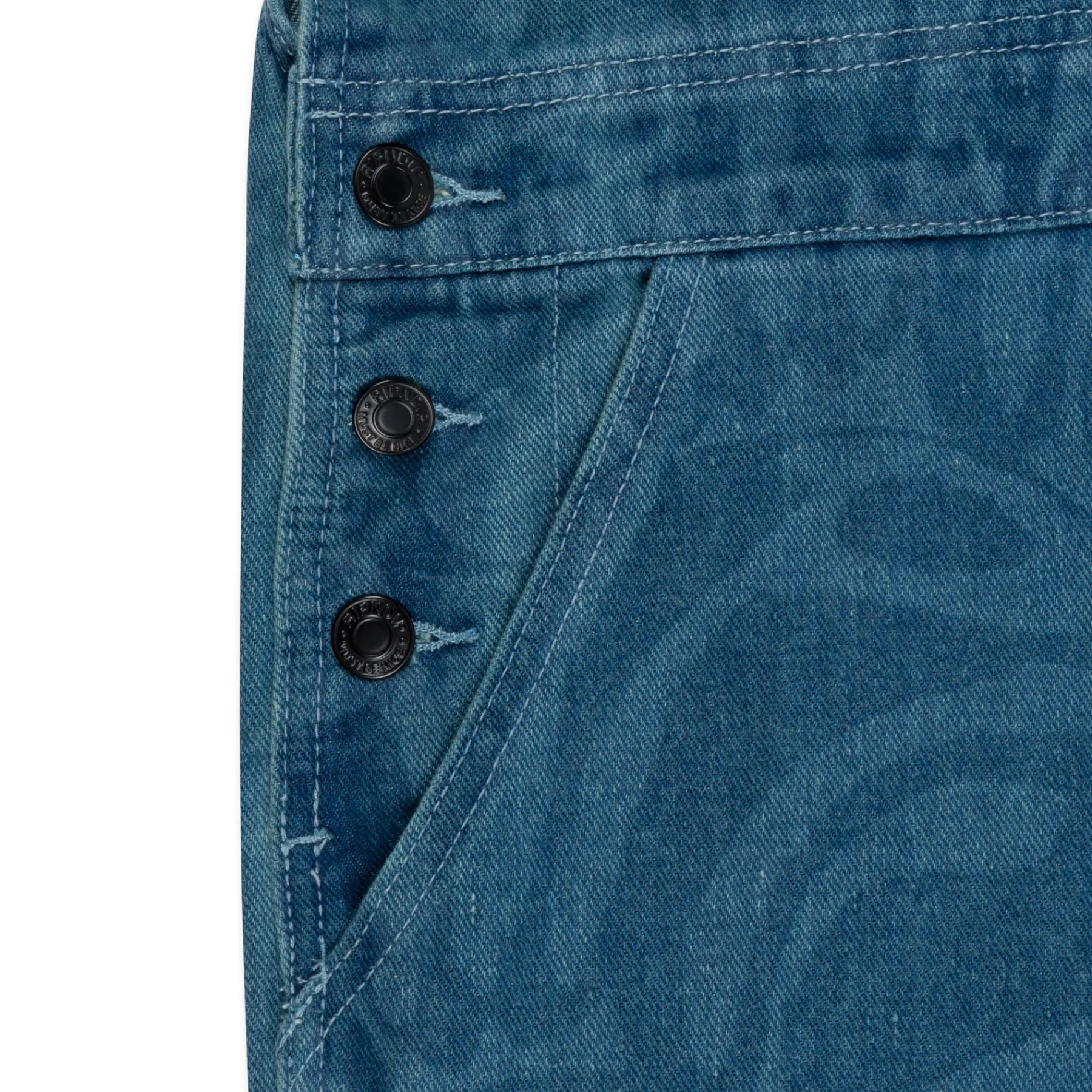 Ripndip Pants|Overalls<Wilshire Denim Overalls (Medium Wash)