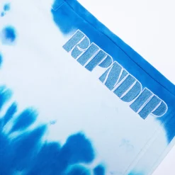 Ripndip Sweats|Shorts<Wilshire Sweatshorts (Blue Stripe Dye)