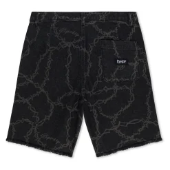 Ripndip Shorts<Wired Denim Shorts (Black)
