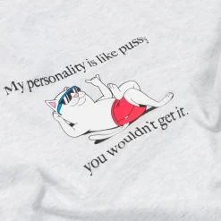 Ripndip Short Sleeve Tees|Stocking Stuffers<Wouldnt Get It Tee (Ash Heather)