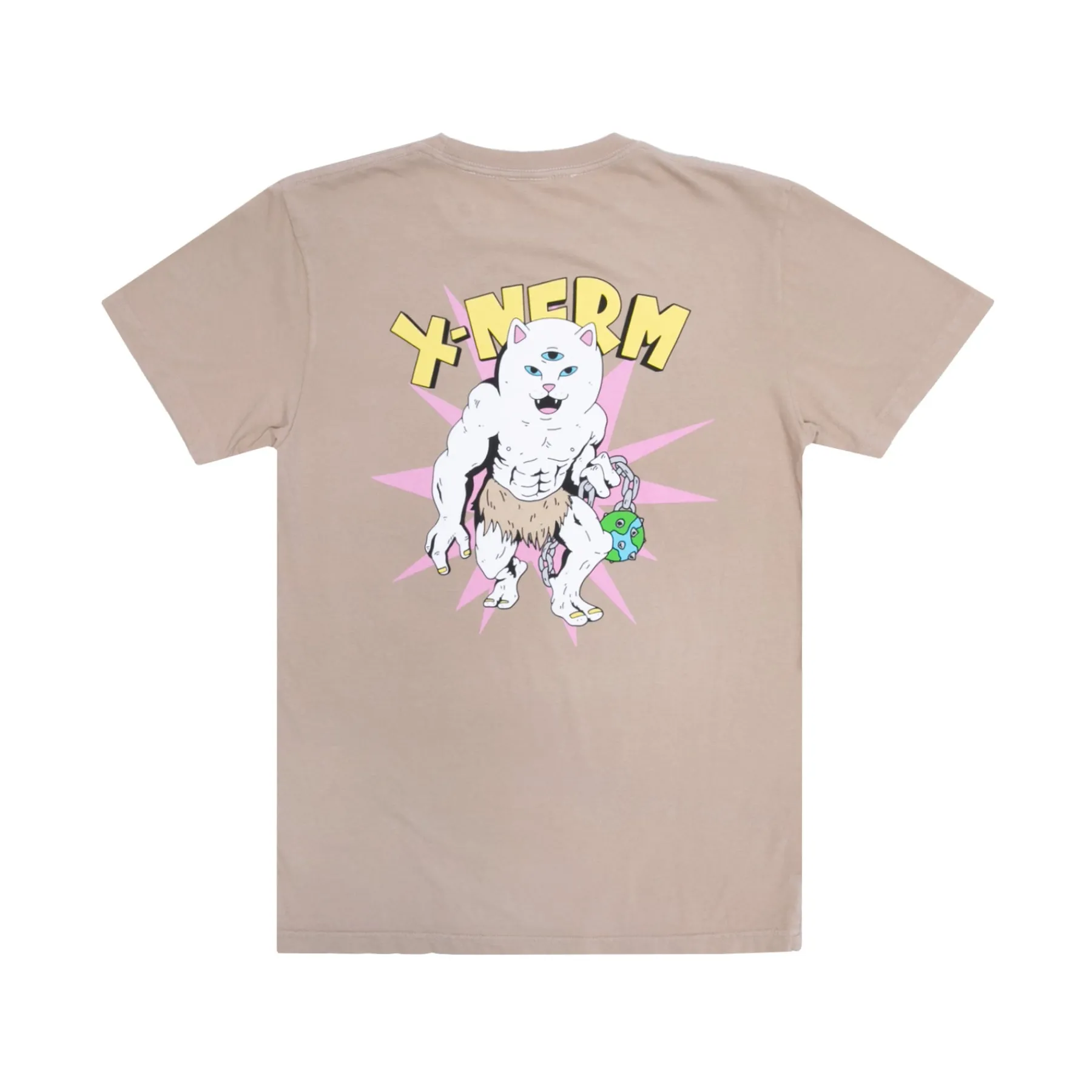Ripndip Short Sleeve Tees<X Nerm Tee (Almond)