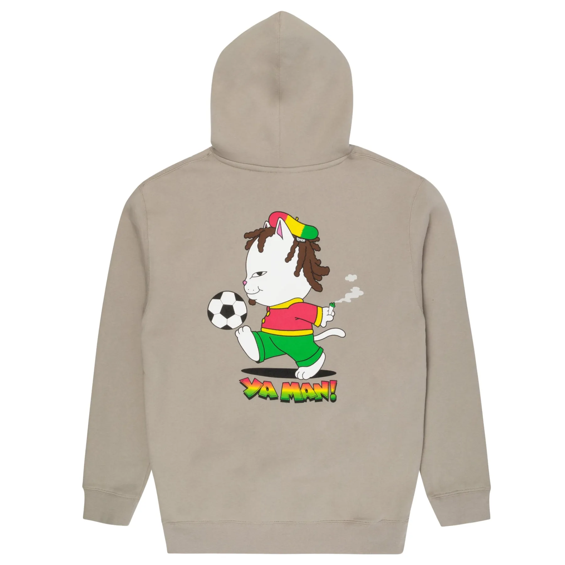 Ripndip Hoodies / Crewnecks<Ya Man! Hoodie (Cement)