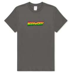 Ripndip Short Sleeve Tees|Stocking Stuffers<Ya Man! Tee (Charcoal)