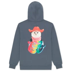 Ripndip Hoodies / Crewnecks<Yee Haw Hoodie (Storm Blue)