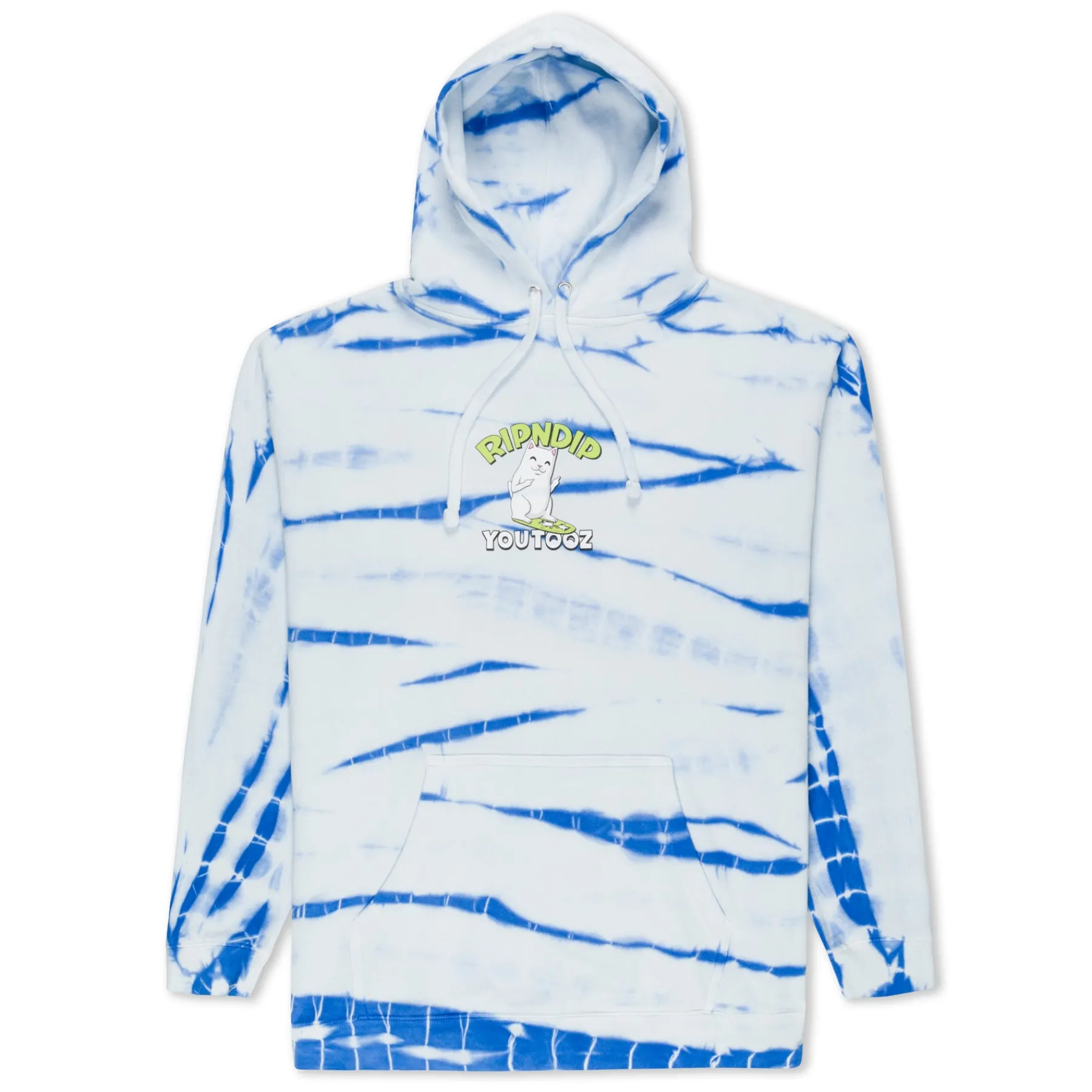 Ripndip Hoodies / Crewnecks<YouTooz Surfer Hoodie (Blue Stripe Dye)
