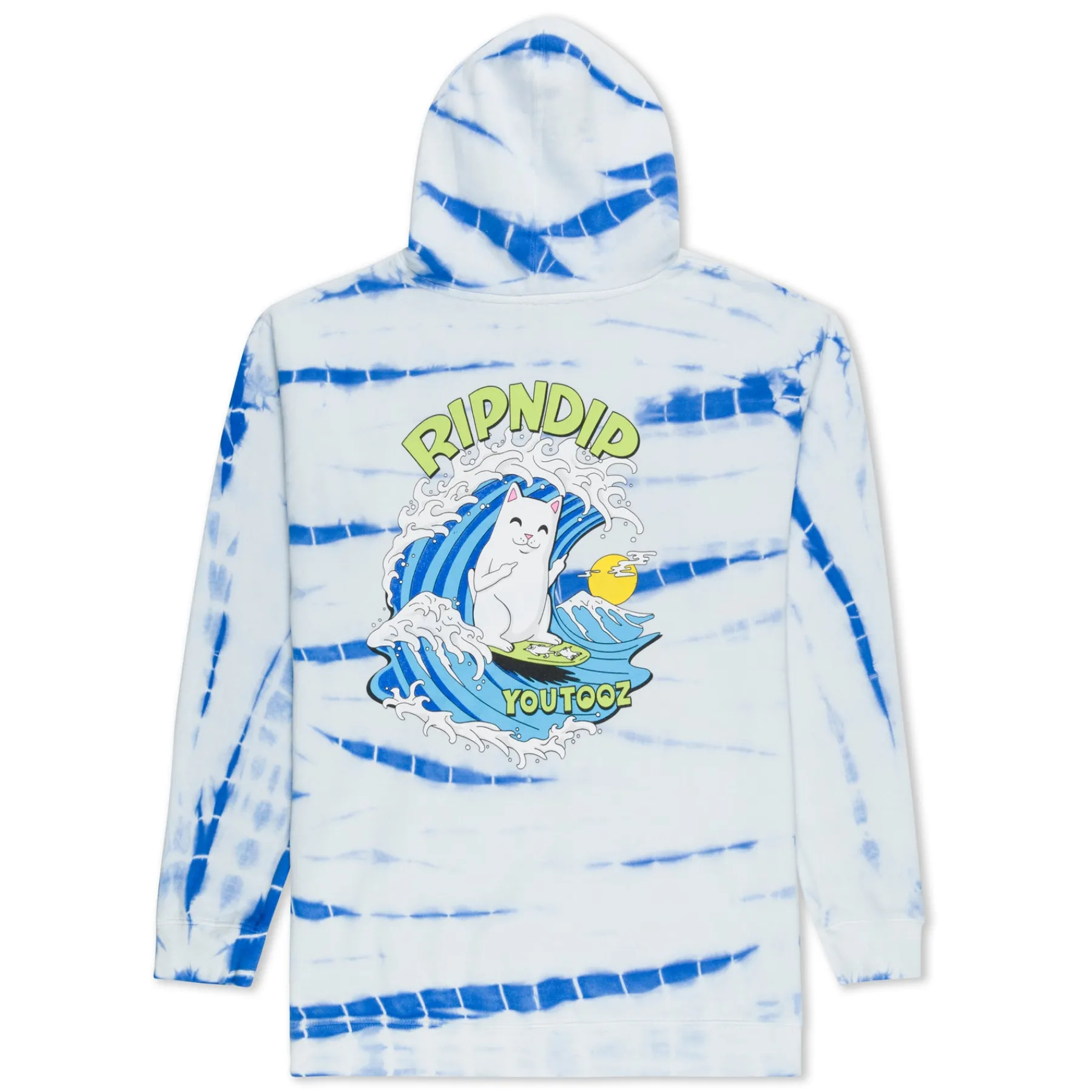 Ripndip Hoodies / Crewnecks<YouTooz Surfer Hoodie (Blue Stripe Dye)