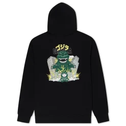 Ripndip Hoodies / Crewnecks<Youtooz x Godzilla Hoodie (Black)
